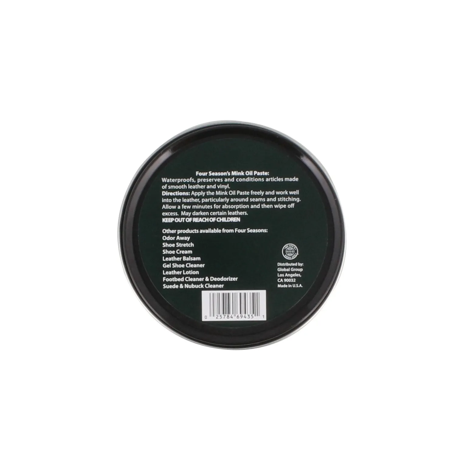 Four Seasons, Mink Oil Paste
