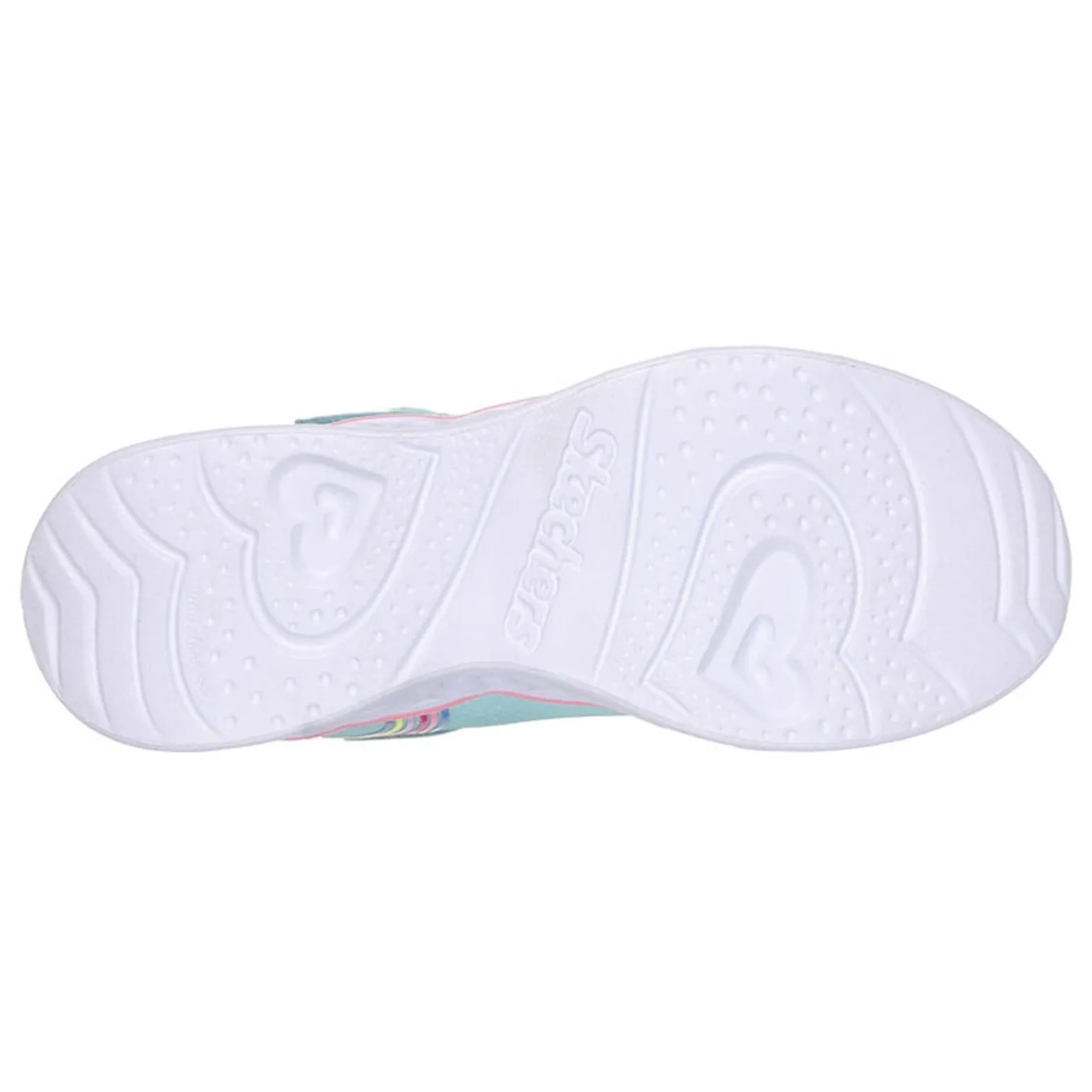 Girl's Skechers, Heart Lights - Retro Hearts Sneaker - Little Kid