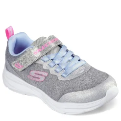 Girl's Skechers, Power Jams - Everyday Bestie Sneaker - Wide Width - Little Kid