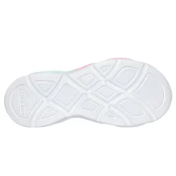Girl's Skechers, S-Lights: Twisty Glow - Sorbet Swirl Sneaker - Little Kid