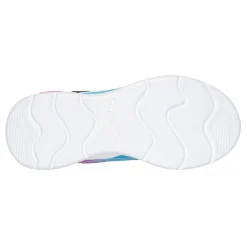 Girl's Skechers, S-Lights: Wavy Beams - Ombre Express Sneaker - Little Kid