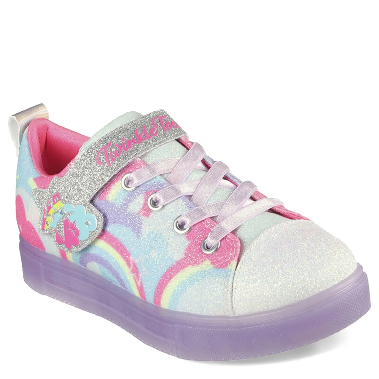 Girl's Skechers, Twinkle Toes: Twinkle Sparks Ice 2.0 - Shimmering - Little Kid