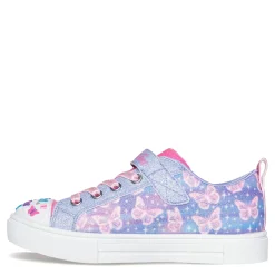 Girl's Skechers, Twinkle Toes: Twinkle Sparks - Ombre Flutter Sneaker - Little Kid
