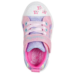 Girl's Skechers, Twinkle Toes: Twinkle Sparks - Whimsical Shimmer Sneaker - Toddler