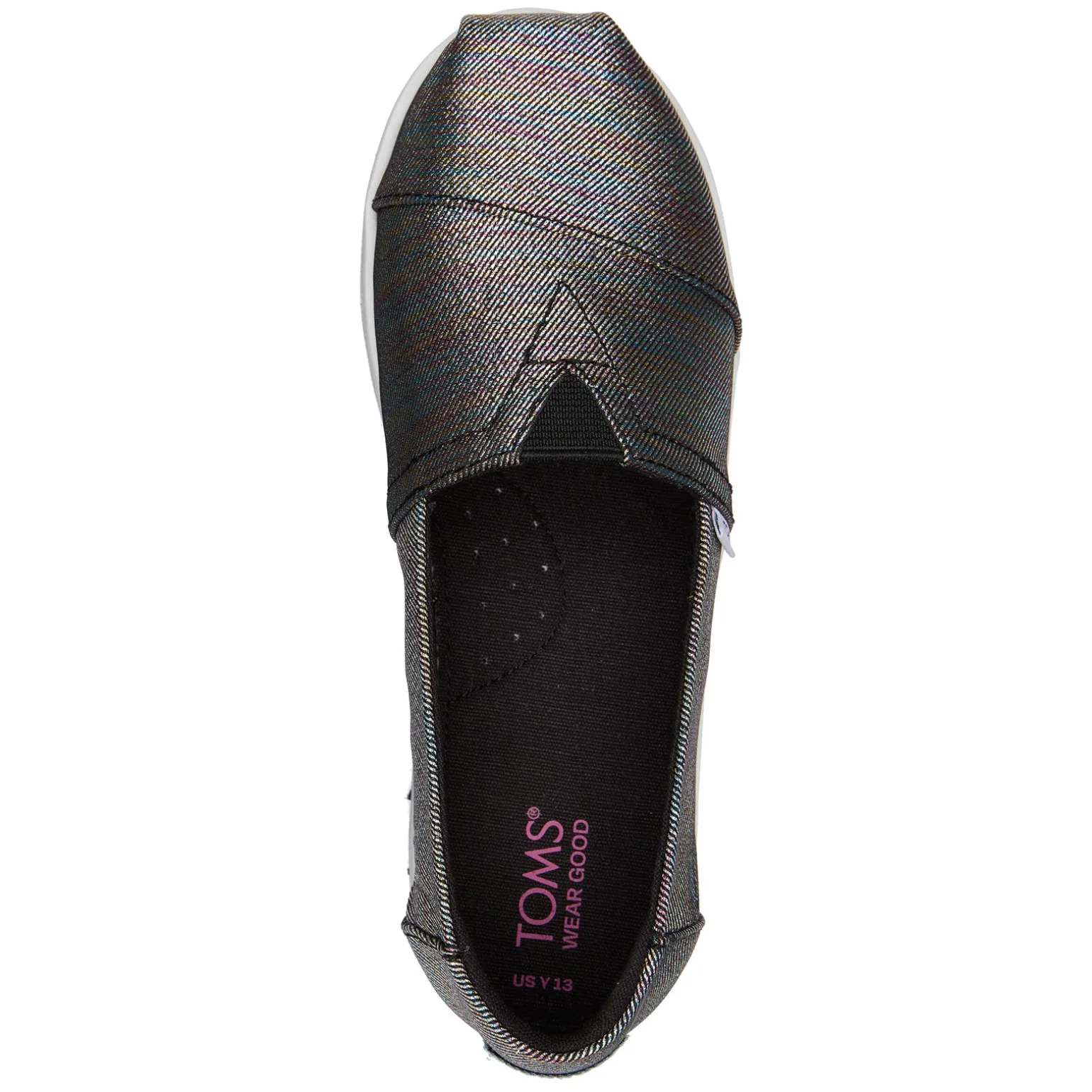 Girl's Toms, Alpargata Platform Slip-On - Little Kid & Big Kid