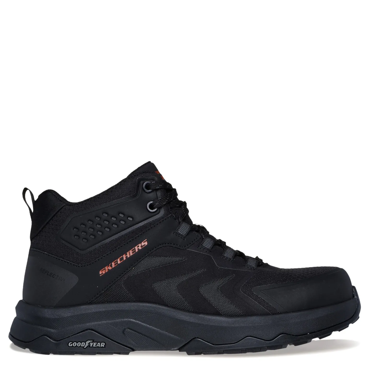 Men's Skechers Work, Speed-Flex Trekker High-Top Carbon Toe Work Sneaker - Wide Width