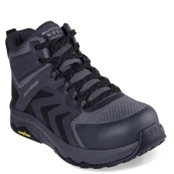 Men's Skechers Work, Speed-Flex Trekker High-Top Carbon Toe Work Sneaker - Wide Width