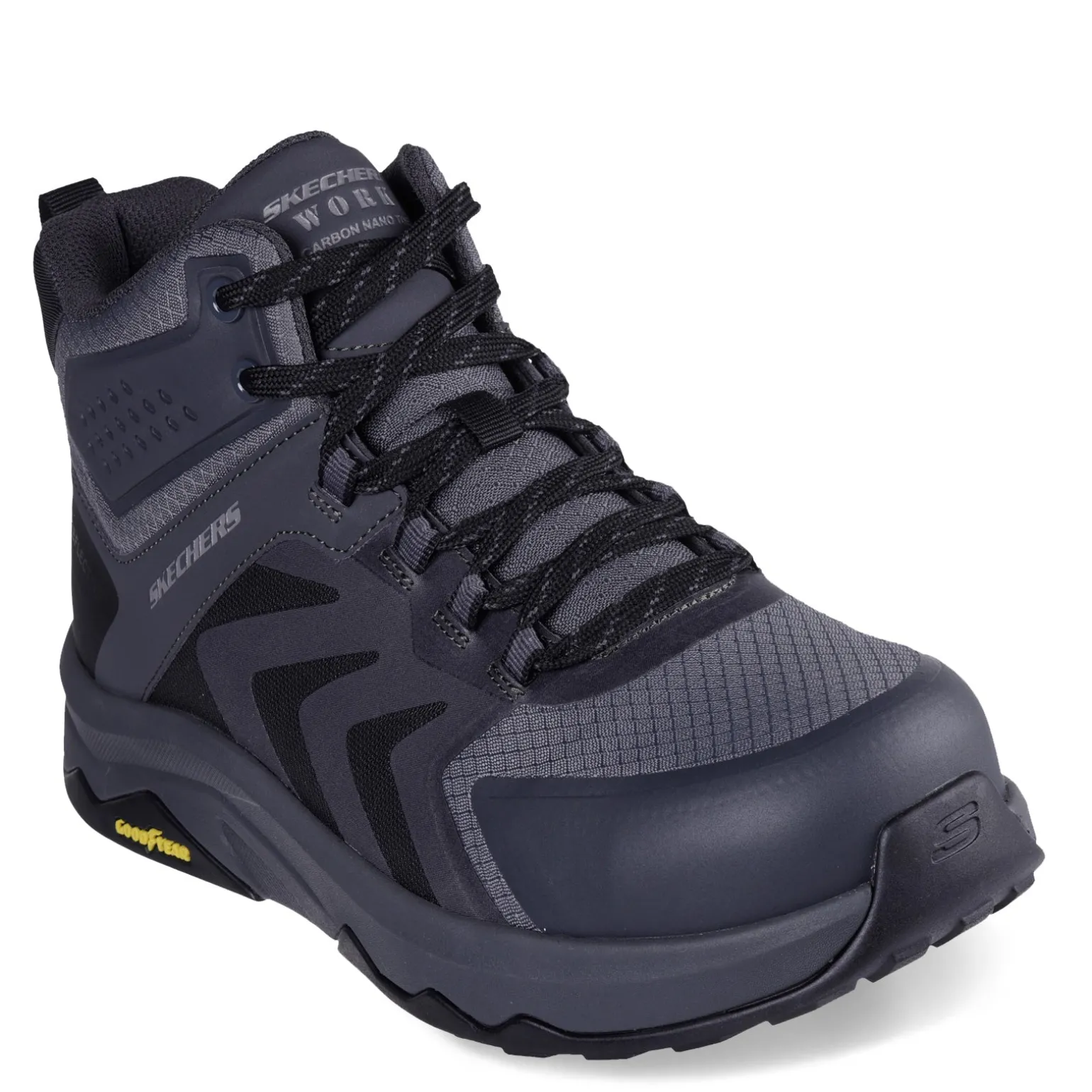 Men's Skechers Work, Speed-Flex Trekker High-Top Carbon Toe Work Sneaker - Wide Width