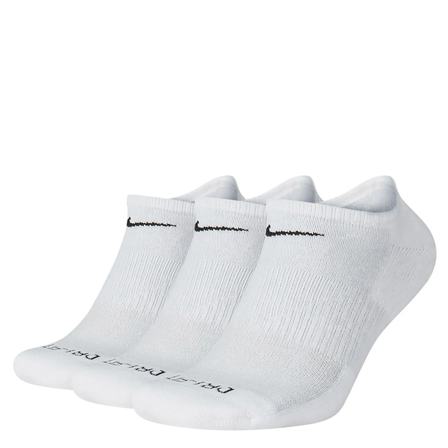 Unisex Nike, Everyday Plus Cushioned Training No-Show Socks - 3 Pair