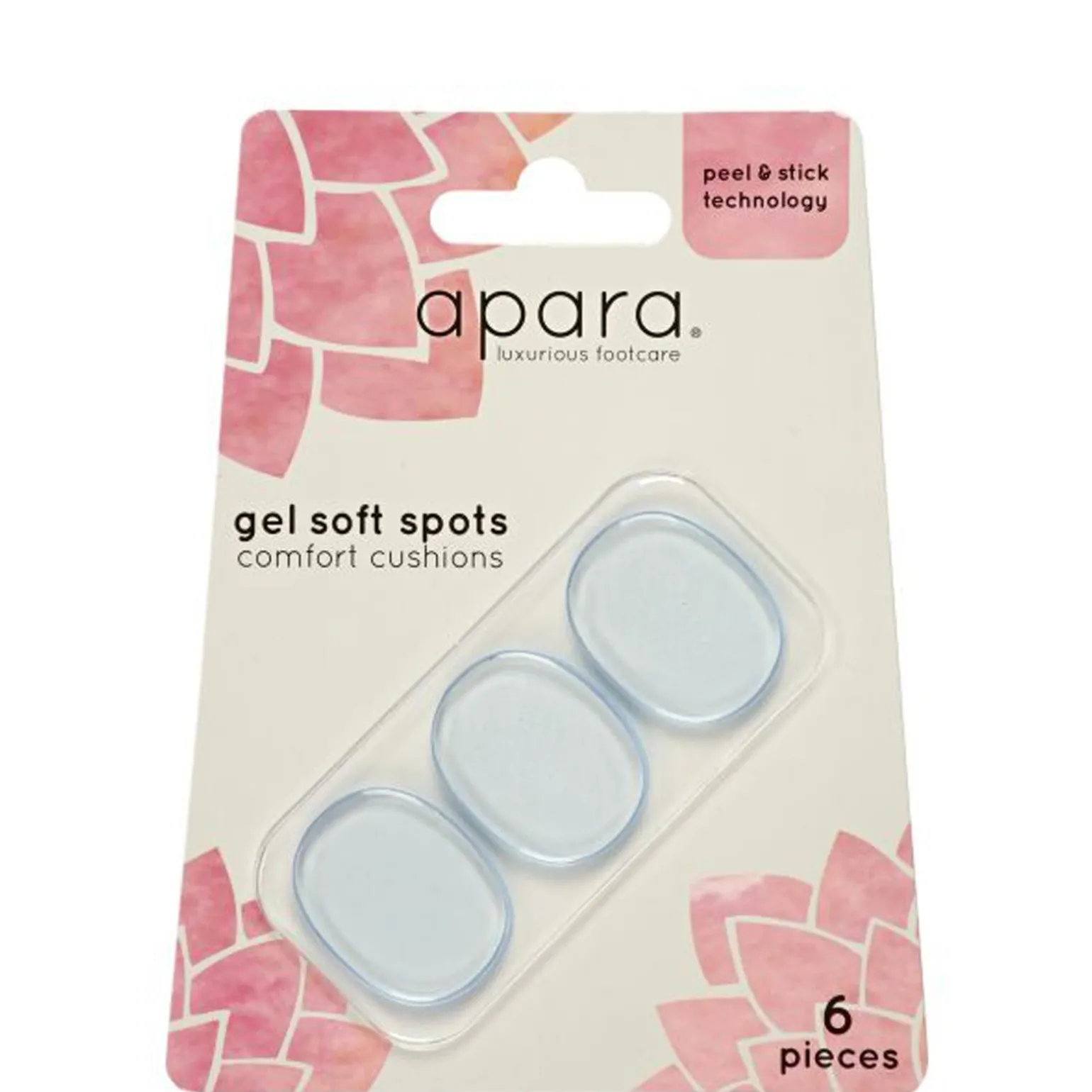 Unisex Sof Sole, Gel Soft Spots - 6 Pack