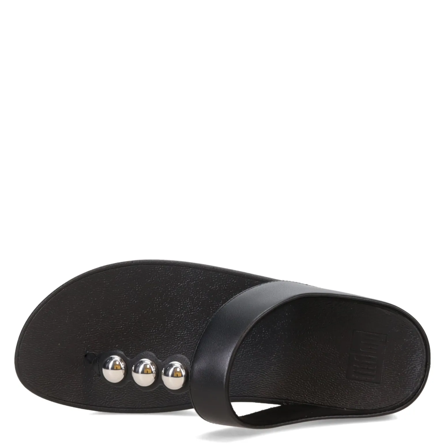 Women's FitFlop, Fino Mirror Dome Toe-Post Sandal