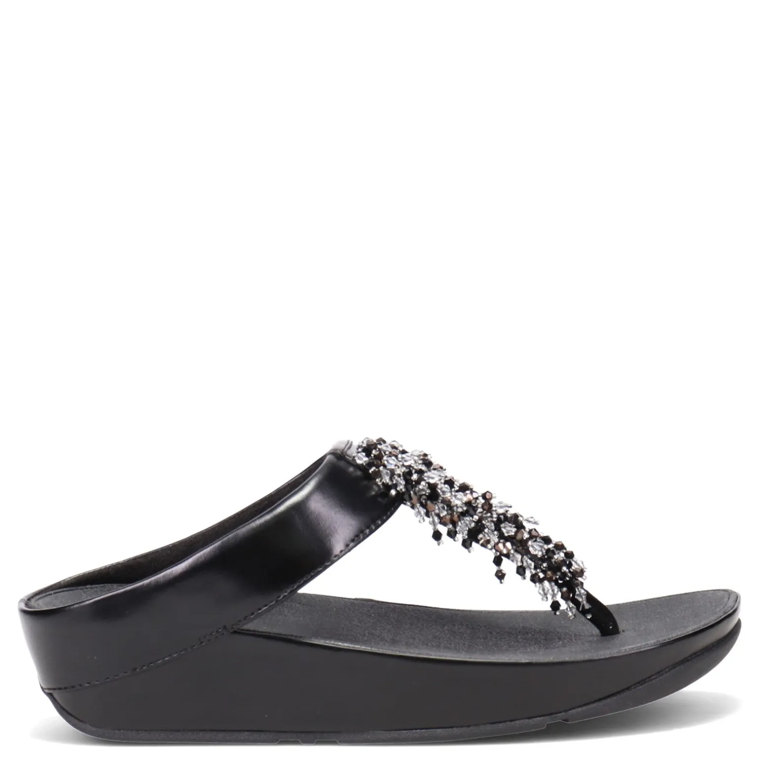 Women's FitFlop, Rumba Beaded Toe-Post Sandal