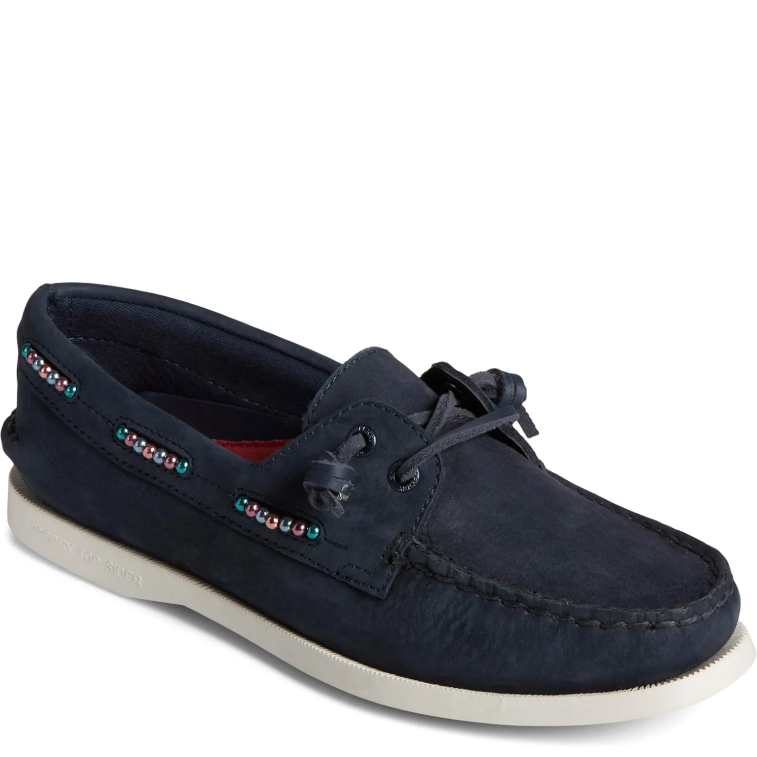 Women's Sperry, Authentic Original 2-Eye Beaded Boat Shoe